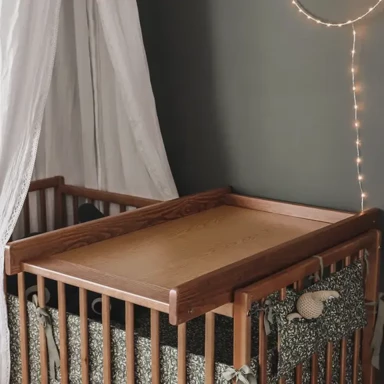 WOODIES Podloga za previjanje za krevetić, Vintage