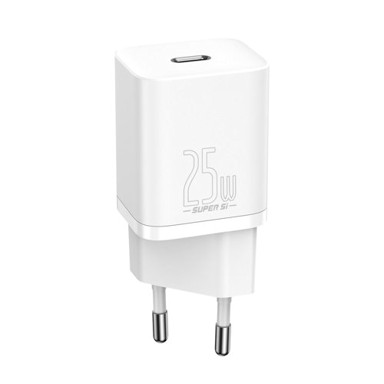 BASEUS Zidni punjač SUPER Si 1C, USB Type C, 25W, PD, QC