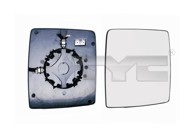 TYC Ogledalo retrovizora Opel Combo C, lijevo, 01-, grijano