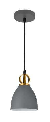 Visilica KERALA E27 IP20, siva