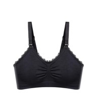 BABYONO Grudnjak, antibakterijski, C75-80, crni