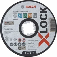 BOSCH Rezna ploča X-LOCK Rapido, višenamjenska, 125 x 1 x 22,23 mm