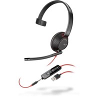 POLY Slušalice Blackwire C5210, crne, USB-A