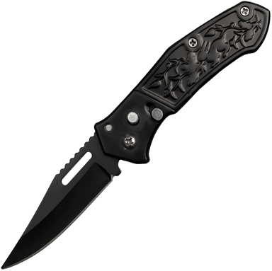 Outdoor sklopivi nož ZR-41086 KP41086, crna