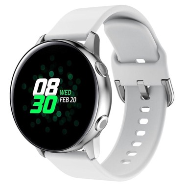BSTRAP Remen Silicone V2 za Garmin Venu 2 Plus, bijeli