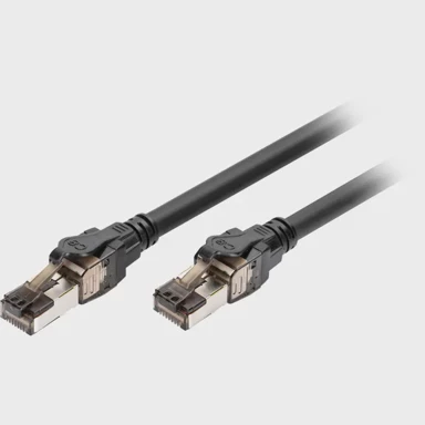 DIGITUS Patch kabel, Cat 8.1, S-FTP, 5 m, crni