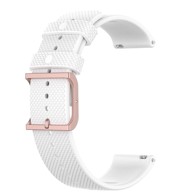 B-STRAP Silicone Rain remen za Garmin Vivoactive 5, white