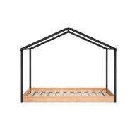 MARCKERIC Antracitno sivi dječji krevet Arthur, 90 x 190 cm