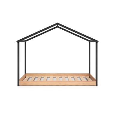 MARCKERIC Antracitno sivi dječji krevet Arthur, 90 x 190 cm