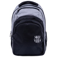 ASTRA Školski ruksak, školski anatomski, FC Barcelona, sivi