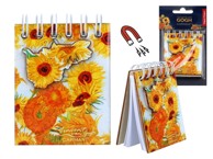 CARMANI magnetska bilježnica za hladnjak Van Gogh Suncokreti