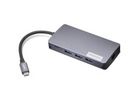 LENOVO Docking stanica GX91M73946, USB-C, USB 3.2 Gen 1, siva