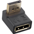 INLINE DisplayPort adapter, crni