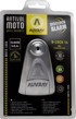 Auvray B-Lock 14 INOX disk brava s alarmom - nehrđajući čelik, promjer klina 14 mm (sra i art klasa)
