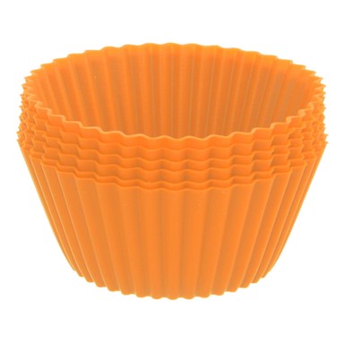 ORION Silikonski kalupi za pečenje za muffine, set 12 kom, ø 5,5 cm