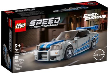 LEGO Speed Champions Fast & Furious - Nissan Skyline GT-R (R34) 76917