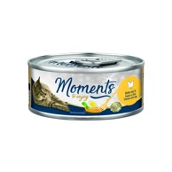 MOMENTS Konzerva za mačke Adult piletina i jaja 70 g, žuta
