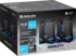 DEFENDER Zvučnici GRAVITY 65048, 2.0, 6 W, RGB, crni