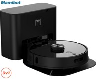 MAMIBOT Robotski usisavač EXVAC800S Macho, 5000 Pa, crni