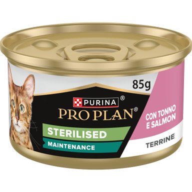 PRO PLAN Cat Sterilised, tuna i losos, konzerva 85 g