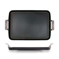 VALIRA Ravna ploča za pečenje 4674/25, crna