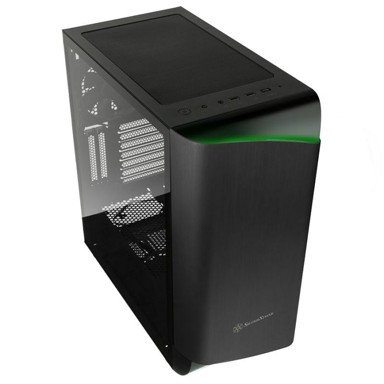 SILVERSTONE Kućište Seta A1, mid tower, ATX, crno