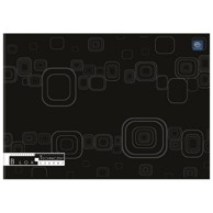 INTERDRUK Kolaž blok A4 10 listova 170 g crni papir