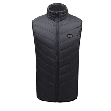 MANTA Grijani prsluk MKG02, XL, 9 zona grijanja, crni