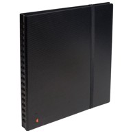 EXACOMPTA EXACTIVE Album za vizitke 320 kartica s gumicom, 25 × 26 cm (75234E)
