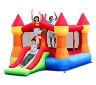 HAPPY HOP Dvorac na napuhavanje Classic, šareni