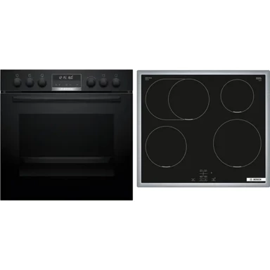 BOSCH Set za kuhanje HND675LS62, crna i nehrđajući čelik