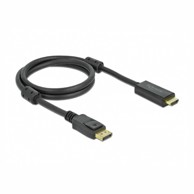 DELOCK kabel DisplayPort-HDMI 1 m 4K 60Hz, model 85955