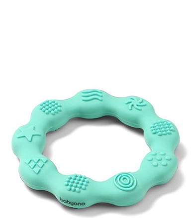 BABYONO Prsten grickalica za zube, mint