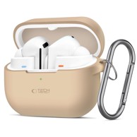 TECH-PROTECT Maska Samsung galaxy buds silicone hook, smeđa