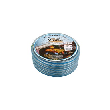 VINGO Transparentno armirano vrtno crijevo - 13/3,3 mm, 50 m