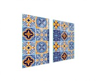 TMK Staklena zaštita za štednjak ili ploču za kuhanje 65x52, mosaic