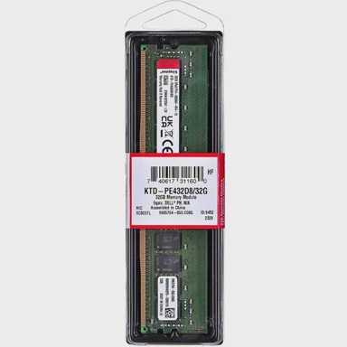 KINGSTON RAM memorija za Dell, 32GB, DDR4-3200MHz, Reg ECC, Module