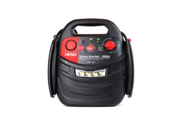 AMIO Starter 4 u 1 JS01, 12V, 17Ah, 900A, USB/12V punjač, kompresor za gume, svjetiljka