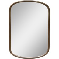 Ogledalo zidno ovalno Rustic, 50 x 76 cm