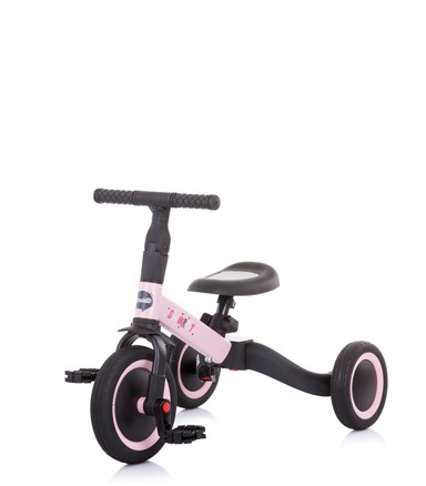 CHIPOLINO Tricikl SMARTY 2u1, roza