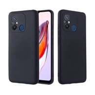 HURTEL Maskica Silicone Case za Xiaomi Redmi 12C / Redmi 11A, crna