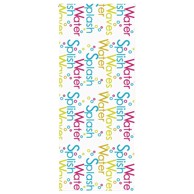 Rolo zavjesa za tuš, 100x240 cm, šarena