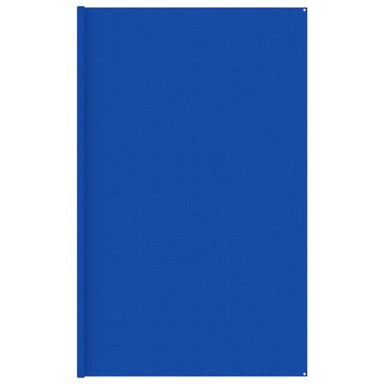 Tepih za šator, 400 x 400 cm, plavi, HDPE