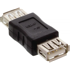 INLINE USB 2.0 adapter ženski na USB-A, bež
