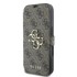Guess 4G Metal Logo maskica za iPhone 16 Pro, smeđa