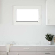 Prozor za podrum Risor 90 x 50 cm, PVC i staklo, dvostruki sloj, nagibanje i okretanje lijevo, antracit