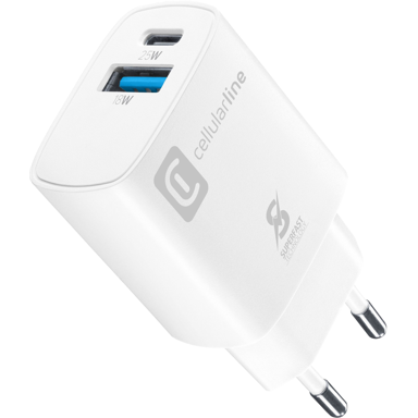 CELLULARLINE Punjač 8018080476754, bijeli