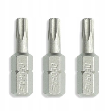 Torx odvijač T30 x 25 mm, 3 komada u blisteru