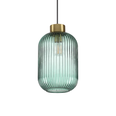 IDEAL LUX Visilica Mint-3 ID237497, SP1, E27, zelena