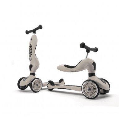 SCOOT&RIDE Romobil Highwaykick 1, sivi